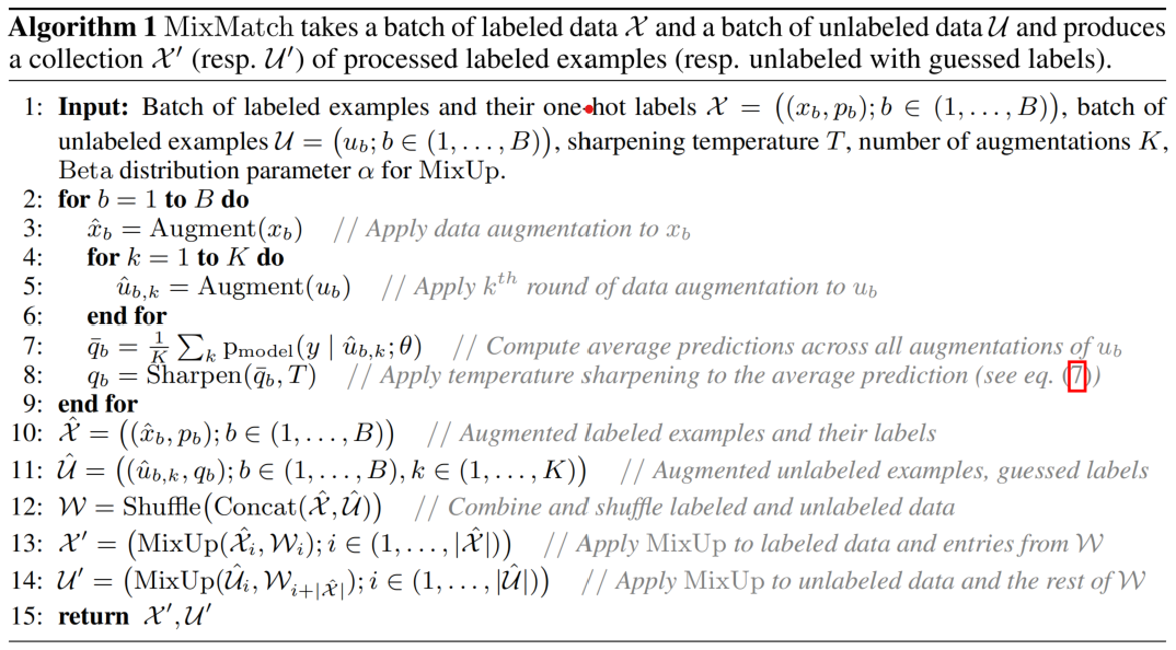 MixMatch文章解读+算法流程+核心代码详解